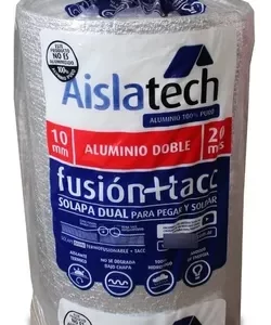 AISLANTE 10MM DOBLE ALUM BCO 1X20M AISLATECH