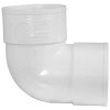 PLUVIAL CODO BLANCO 90º 110MM H-H AMANCO 7027