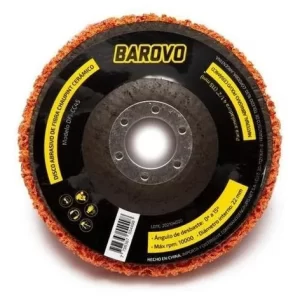 DISCO DE FIBRA 4" ZIRCONIO G.80 BAROVO DFI-4Z80