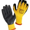 GUANTE MULTIFLEX POLIES LATEX AMARI T.9 STEELPRO