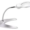 LED LUPA P/ESCRITORIO Ø90MM ZD-128 MEGALITE