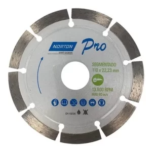 DISCO DIAMANT 4 1/2" SEGMENTADO NORTON 18203