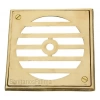 REJILLA DESAGUE MARCO BRONCE 10X10CM CASAL 4170