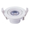 SPOT EMBUTIR CUADRADO FRIA 7W PVC BCO