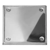 TAPA CIEGA ACERO INOX 12X12 C/MARCO 2975