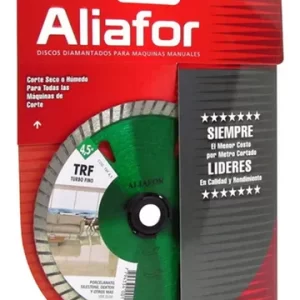 DISCO DIAMANT 4 1/2" TURBO FINO ALIAFOR TRF