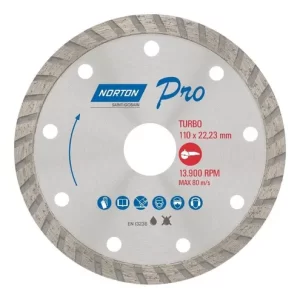 DISCO DIAMANT 4 1/2" TURBO NORTON 18206
