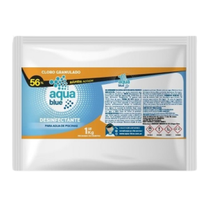 EXHIB PILETA CLORO GRANULADO RAPIDO 1KG AQUABLUE