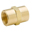 ACCESORIO BRONCE CUPLA 1/4″ H-H 39811