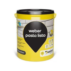 ADHESIVO PASTA 7KG P/DRYWALL WEBER 99-0007
