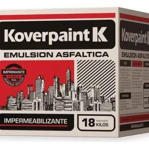 EMULSION ASFALTICA CAJA 18KG KOVERPAINT