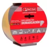 CINTA DEMARCATORIA AMAR/NEG 50MMX33MTS TACSA
